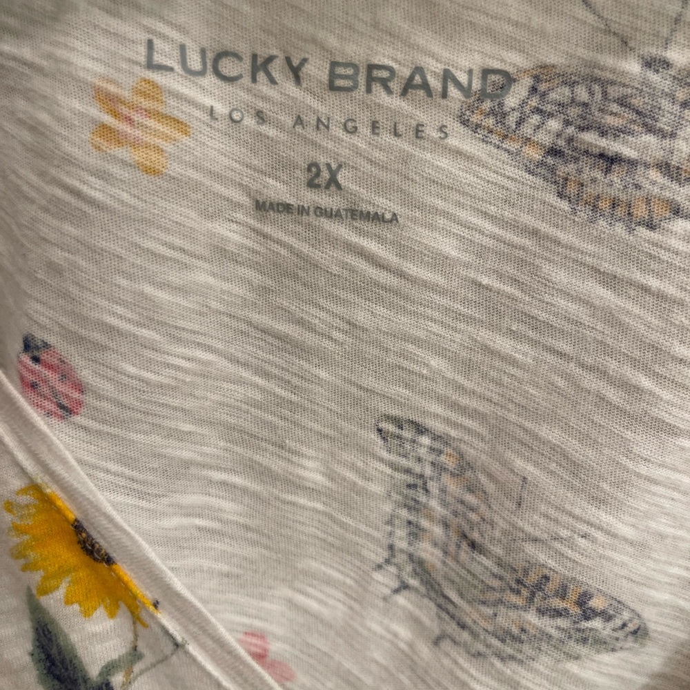 Women’s Lucky Brand Butterfly Top